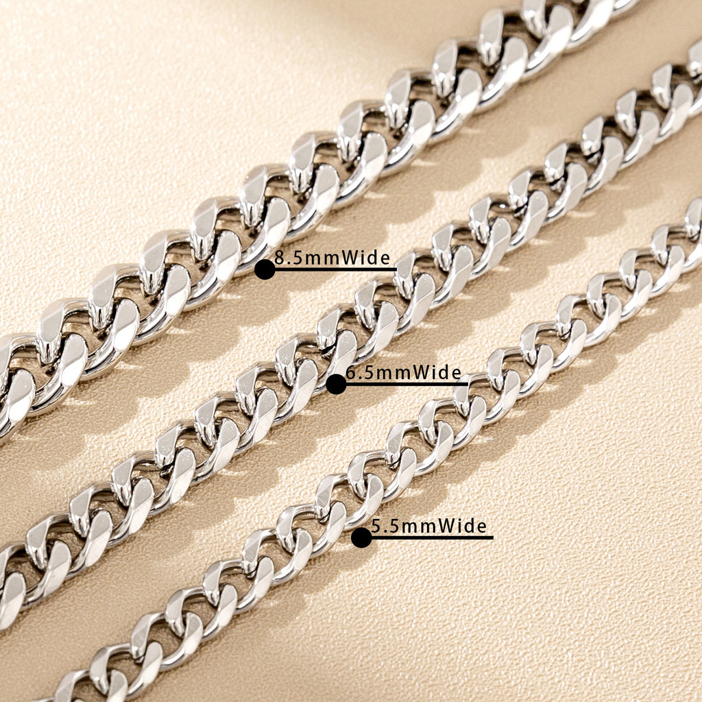 Six-sided Necklace Fashion Men's Chain