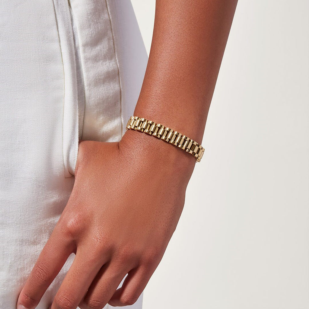 Personalized Strap Bracelet Hip Hop Watch Color-retaining Bracelet