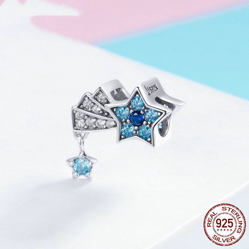 Diy Blue Devil's Eyes Loose Beads Bracelet Jewelry