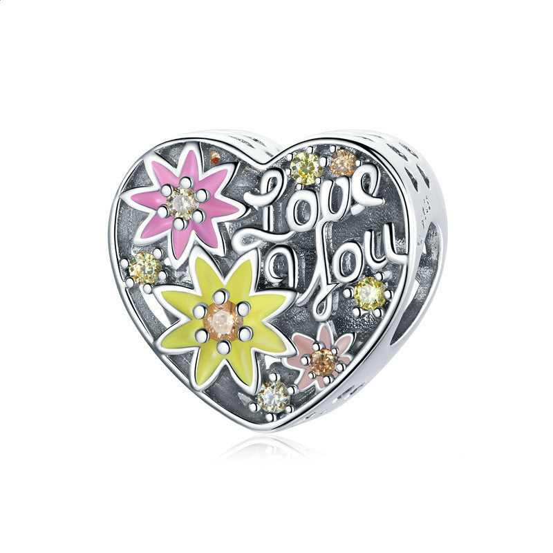 Flower Love Beads All-match Fashion