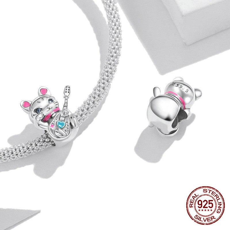 Cyberpunk Drop Fortune Cat Bracelet Beaded