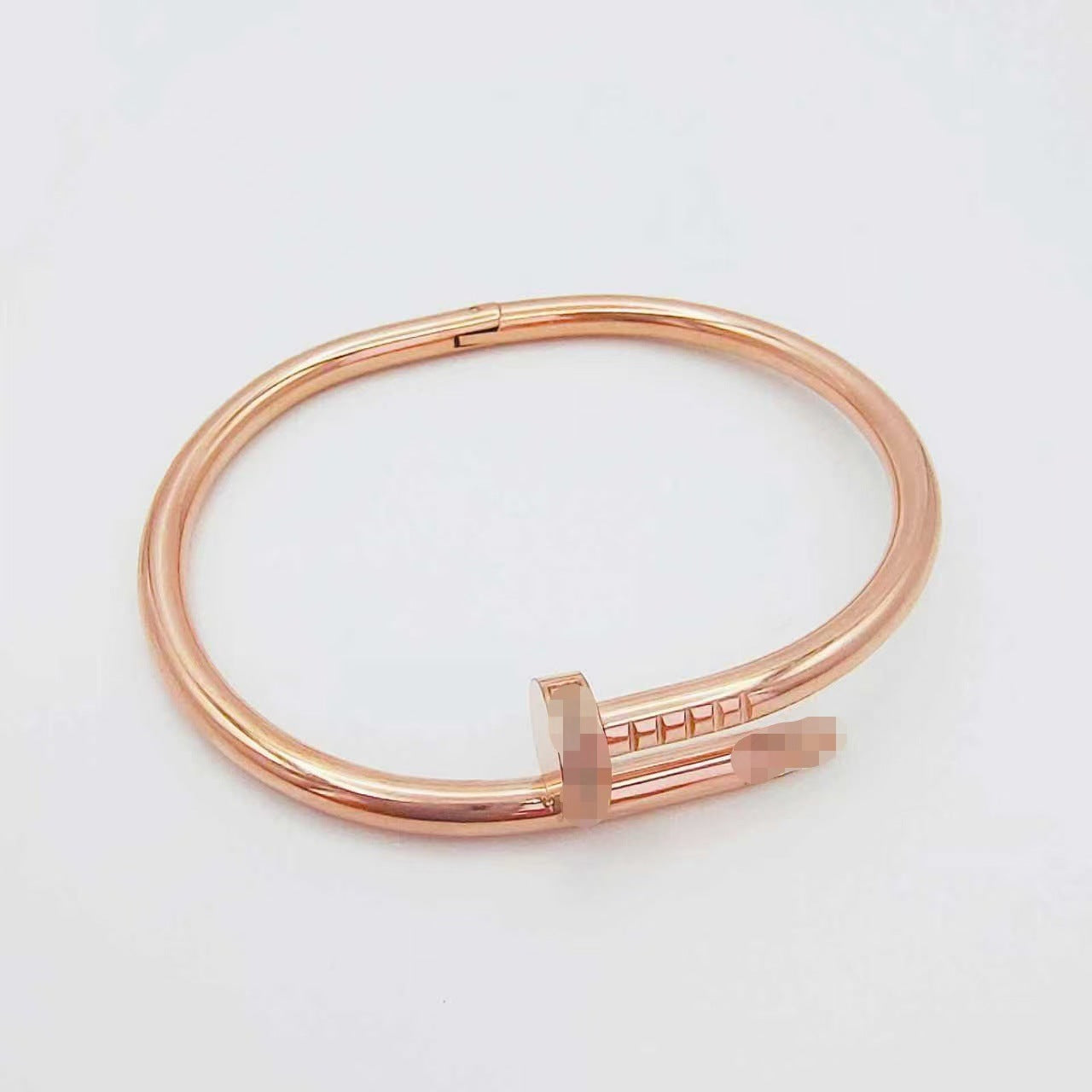 Diamond-encrusted Titanium Steel Bracelet For Women