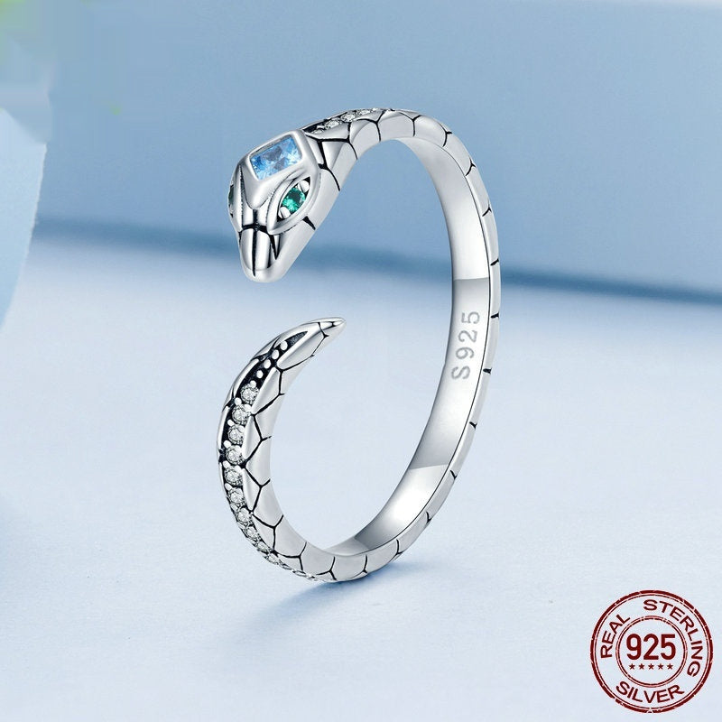 Fashion Personality Snake Texture Ring