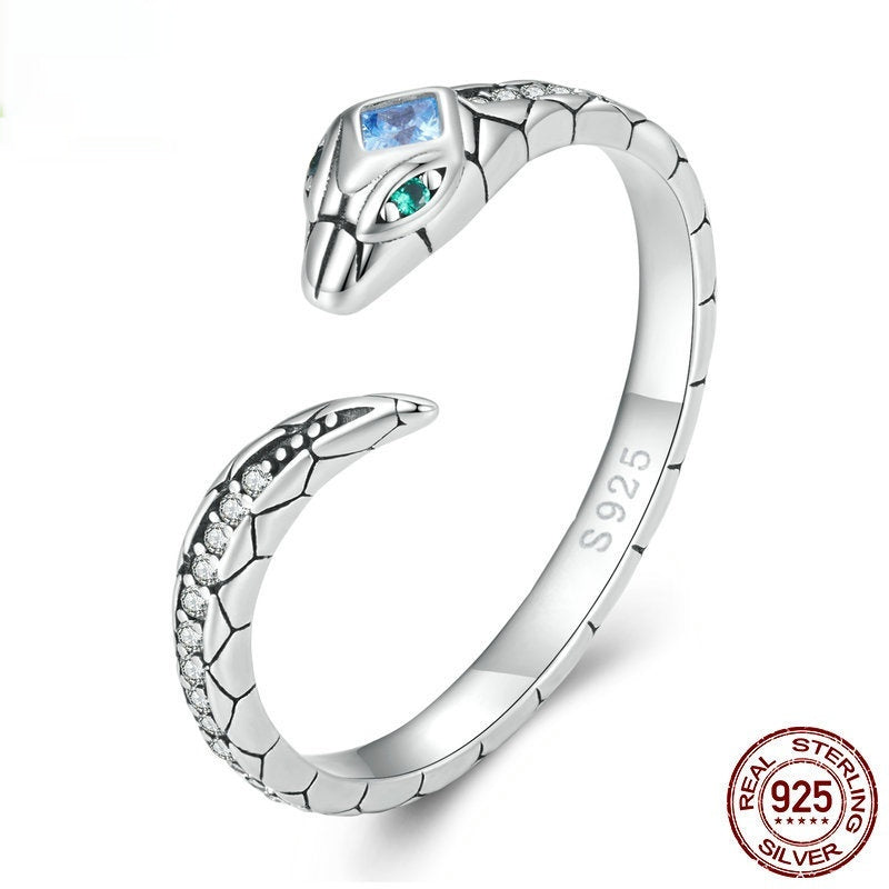 Fashion Personality Snake Texture Ring