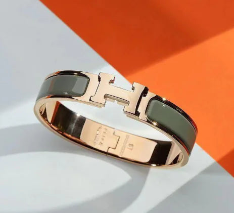 Hermès H Titanium Elegance Bracelet