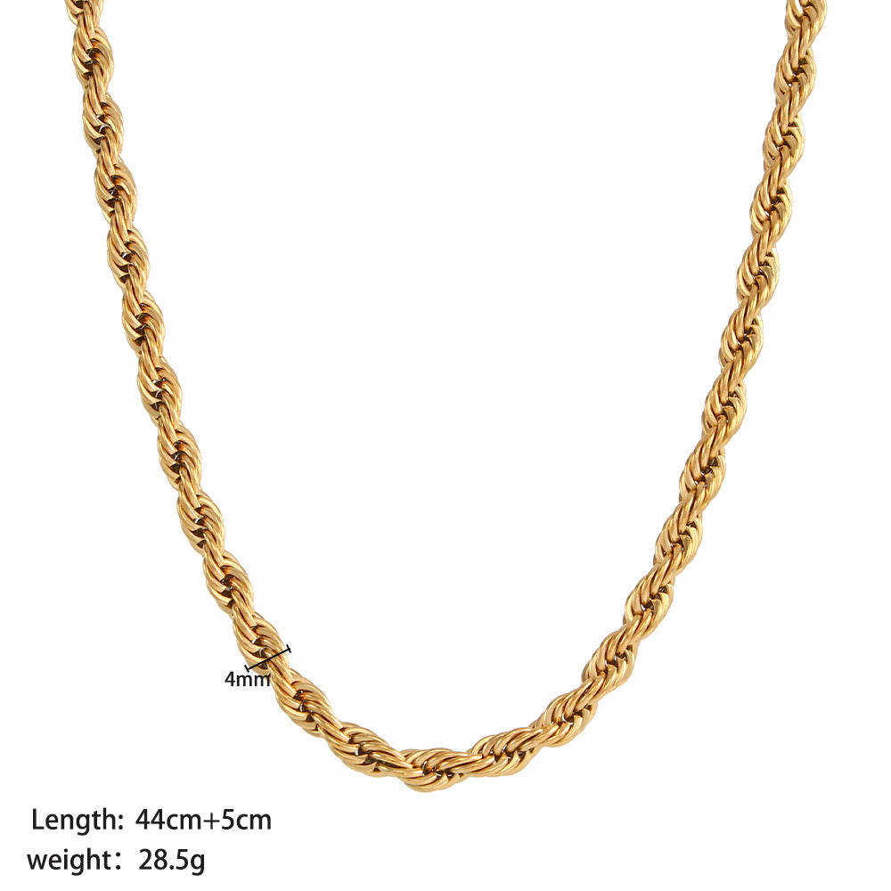 Women's Non-fading Titanium Steel Necklace