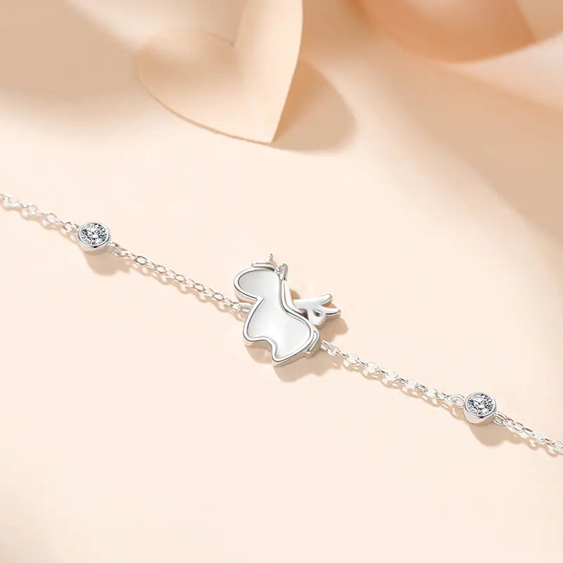 Women's Sterling Silver Fashion Fantasy Bracelet