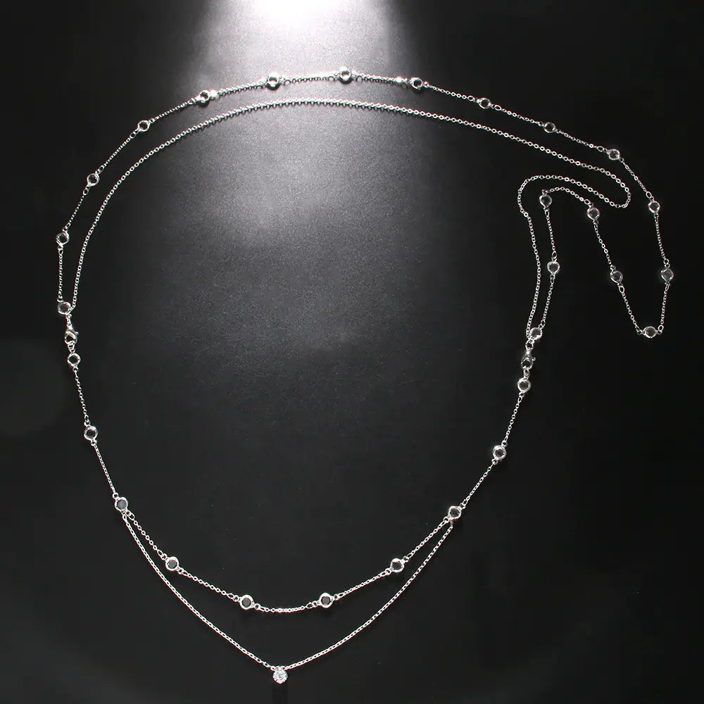 Fashionable Multi-Layer Wedding Back Chain for Brides