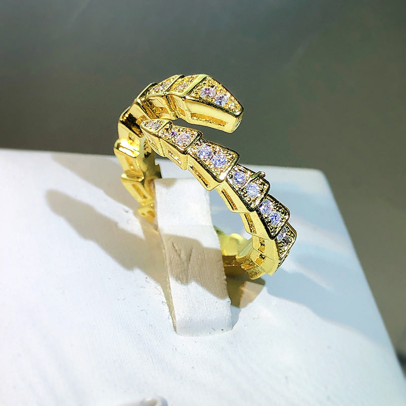 Snake Ring Simple Female Opening Adjustable