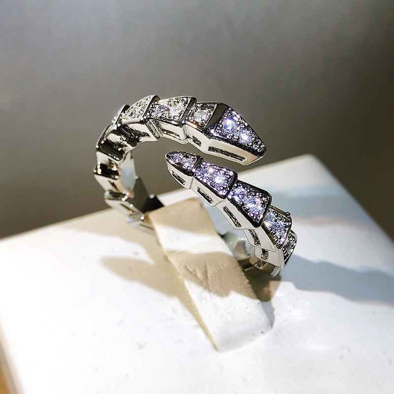 Snake Ring Simple Female Opening Adjustable