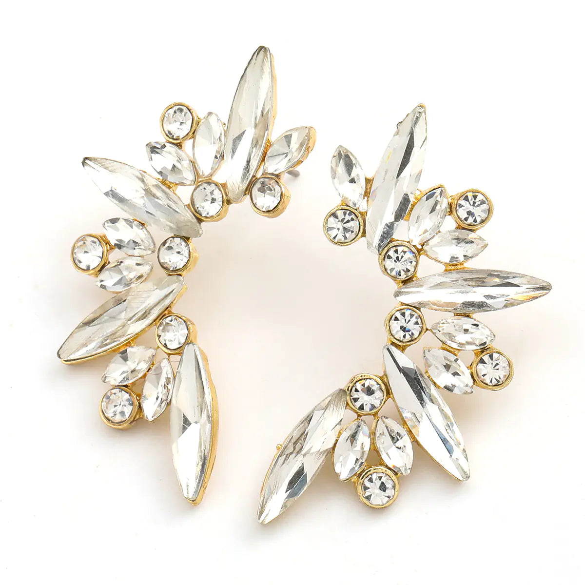 Fashionable Minimalist Gold Plated Leaf Anklet JK056