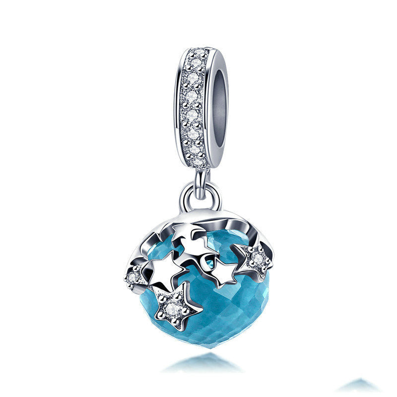 Blue Starlight Pendant S925 Silver