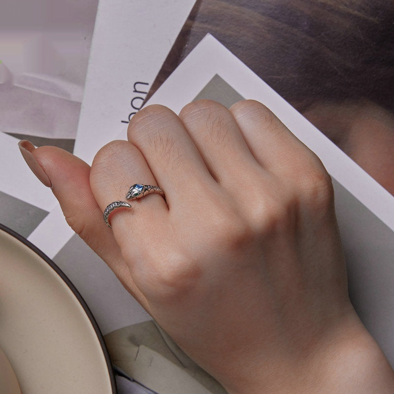 Fashion Personality Snake Texture Ring