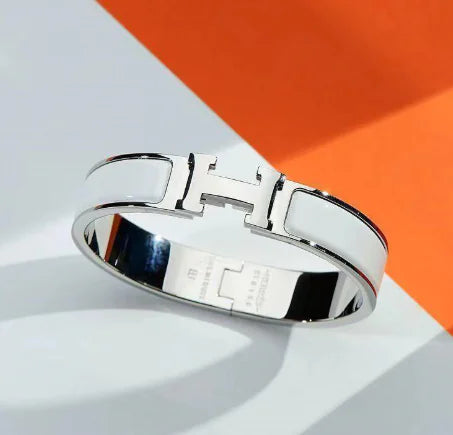 Hermès H Titanium Elegance Bracelet