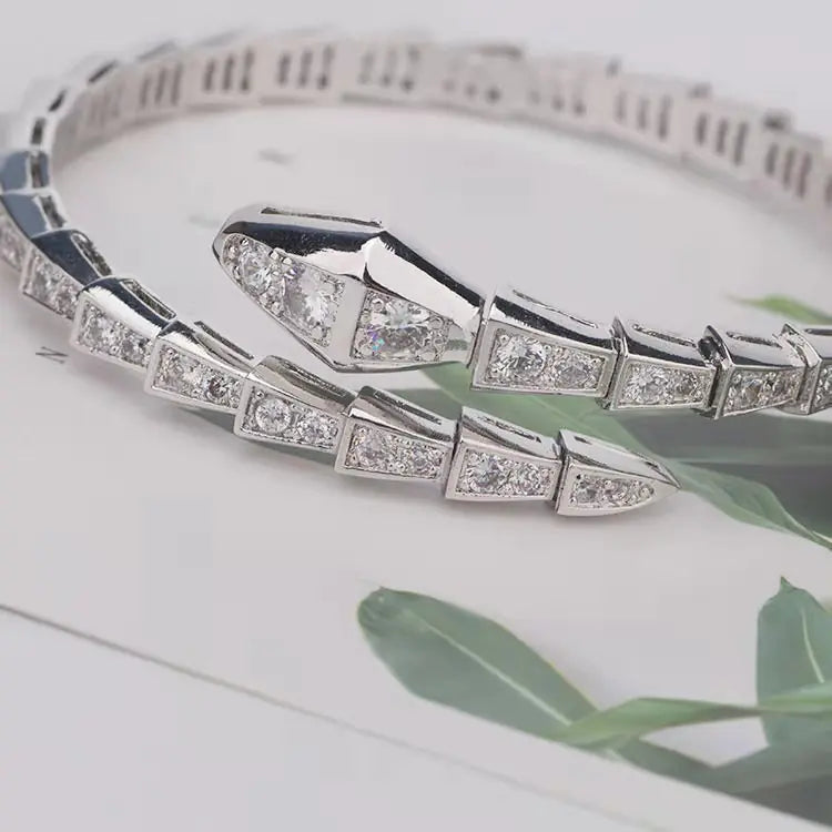 Snake Design Spring Bracelet
