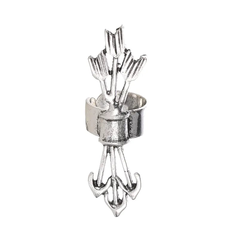 Retro Minimalist Leaf Ear Cuff Earrings for Non-Pierced