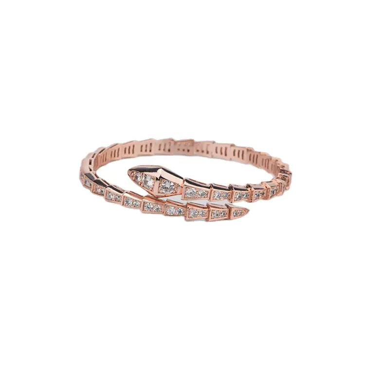 Snake Design Spring Bracelet
